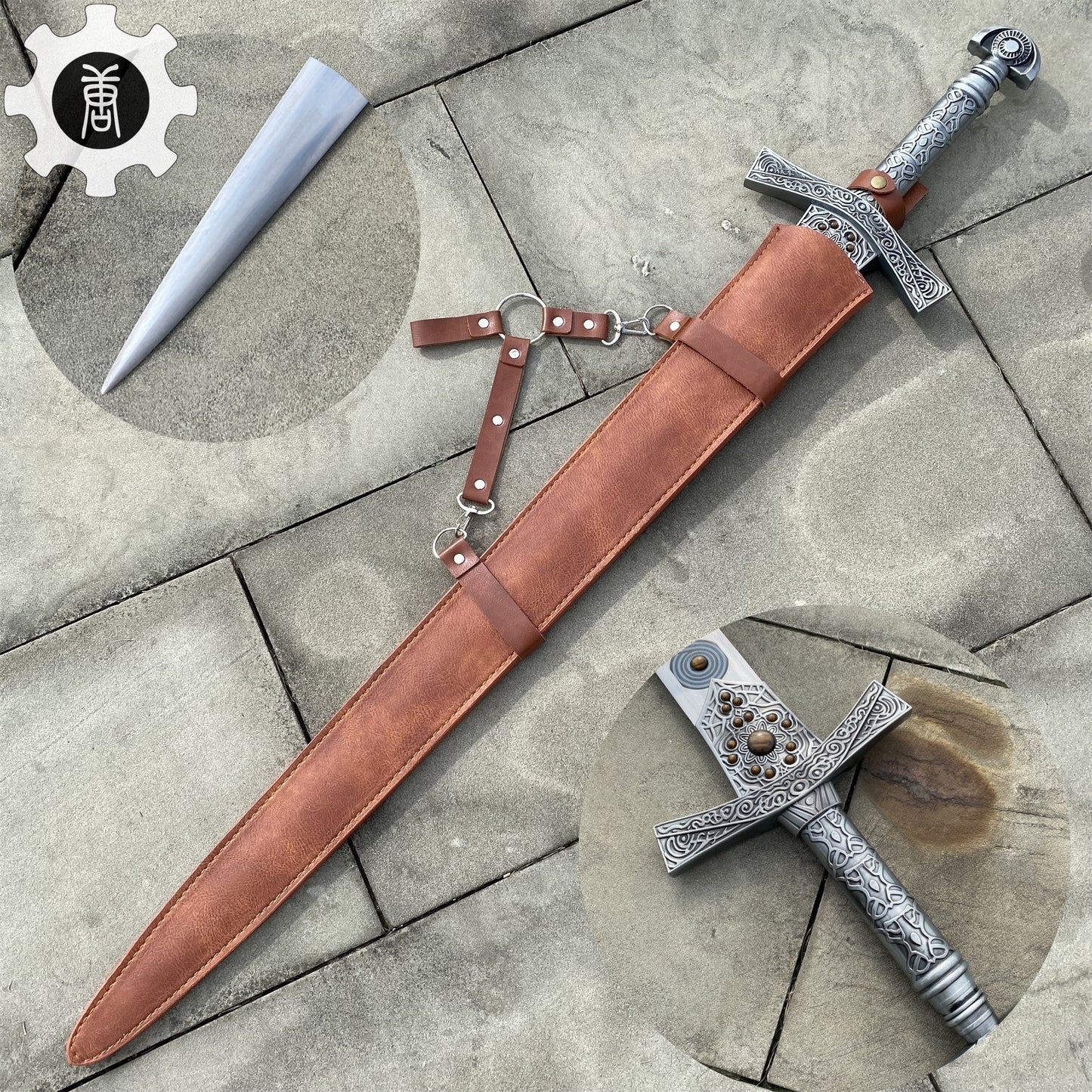 Miquellan Knight's Sword Life-Size Metal Replica