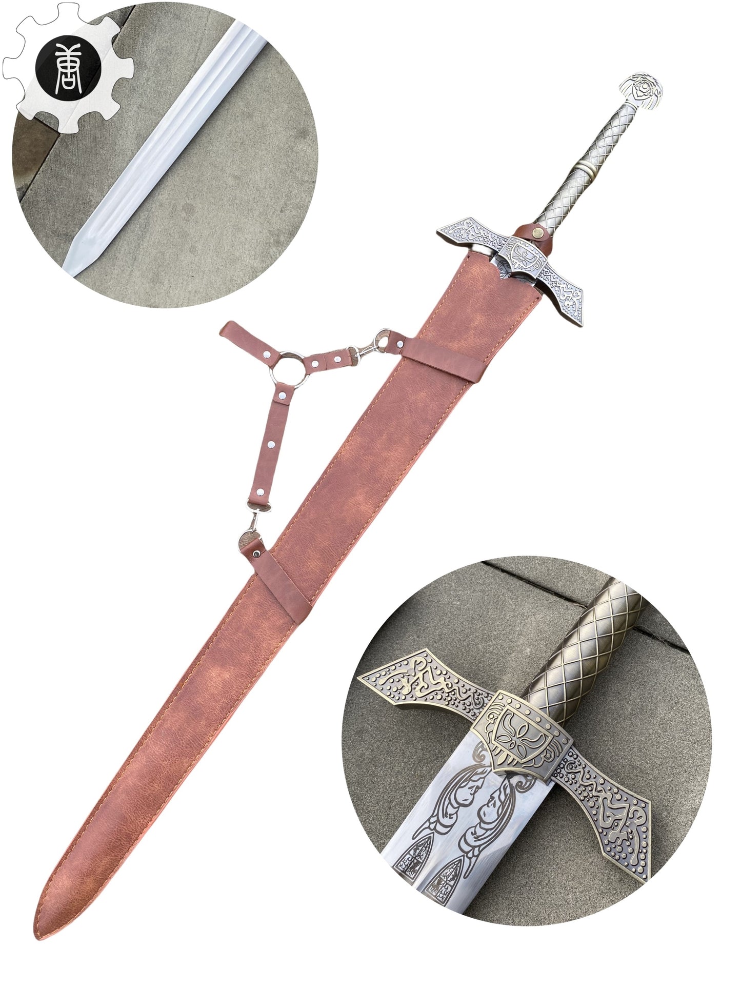 Miquellan Knight's Sword Life-Size Metal Replica
