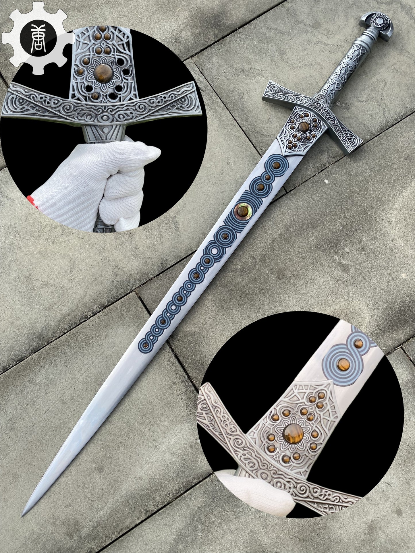 Miquellan Knight's Sword Life-Size Metal Replica