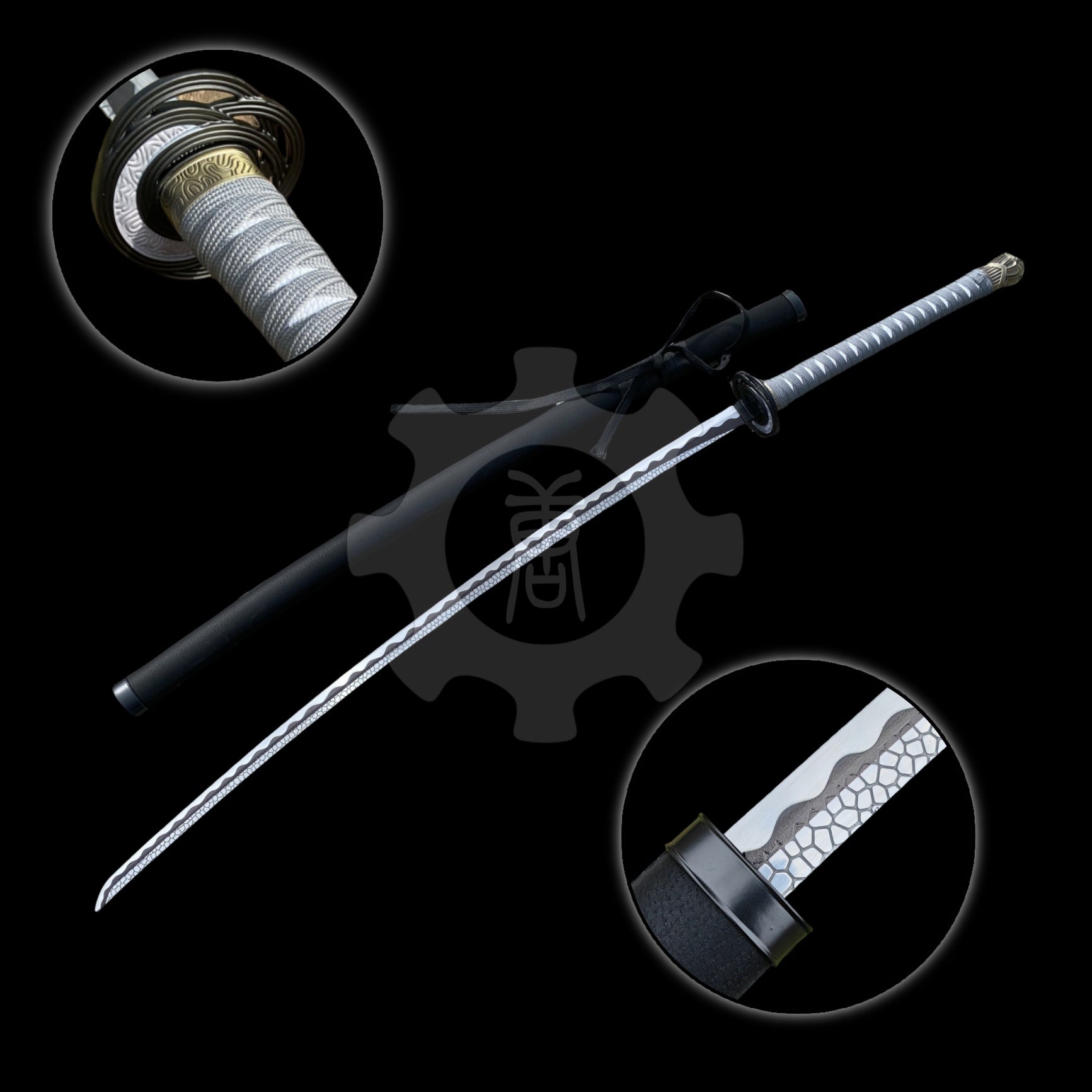 Moonveil Katana Life-Size Metal Replica – Leones Marvelous Items