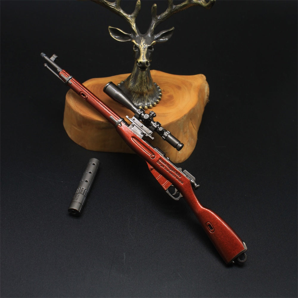 Metal Mosin-Nagant Rifle Miniature Sniper 17CM/6.7"