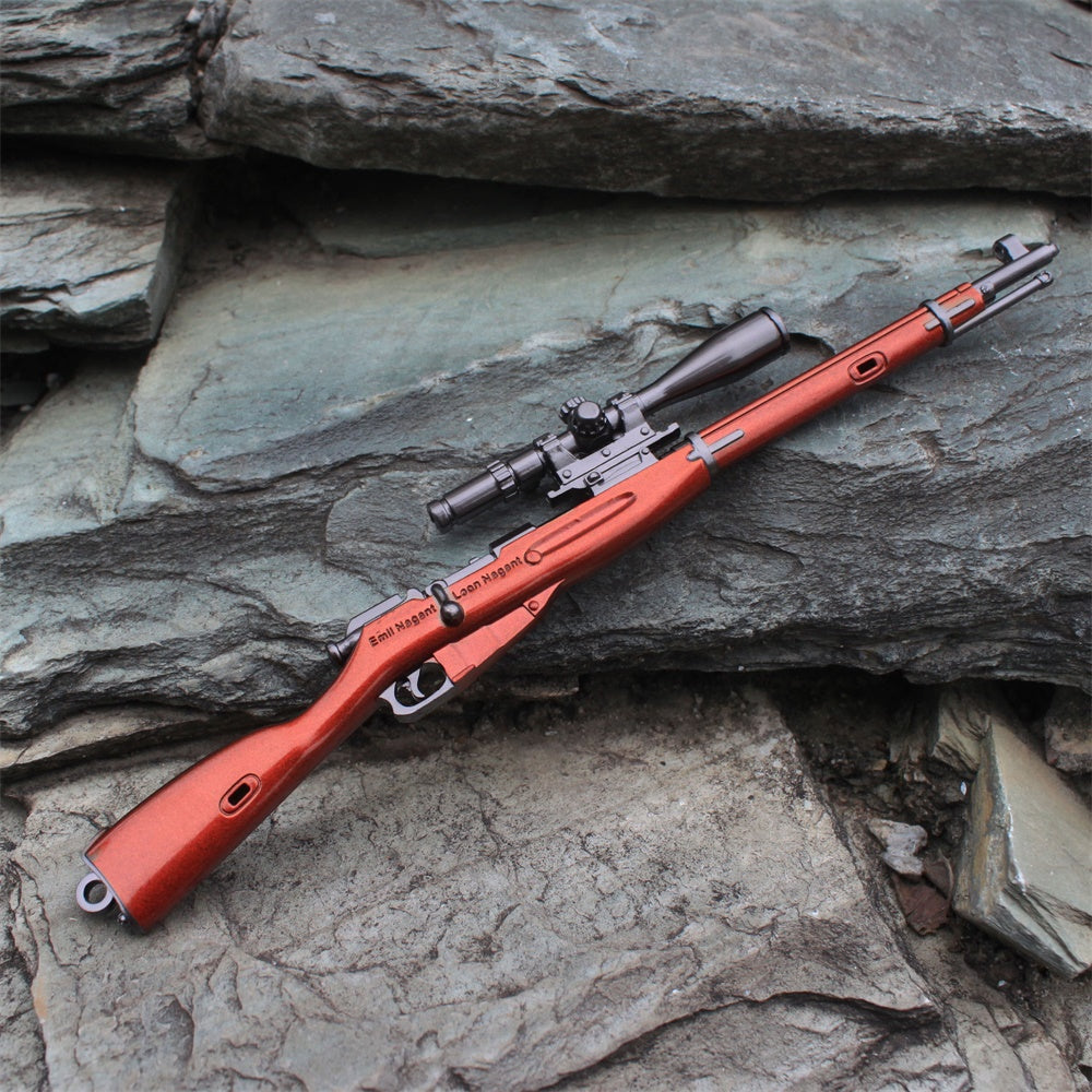 Metal Mosin-Nagant Rifle Miniature Sniper 17CM/6.7"