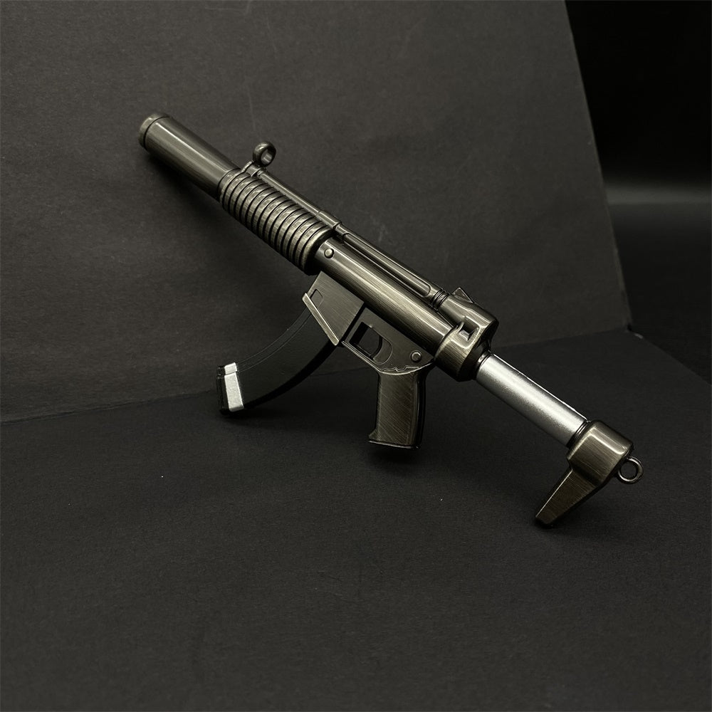 Miniature Metal Suppressed SMG Mp5 SSD 16CM/6.2"