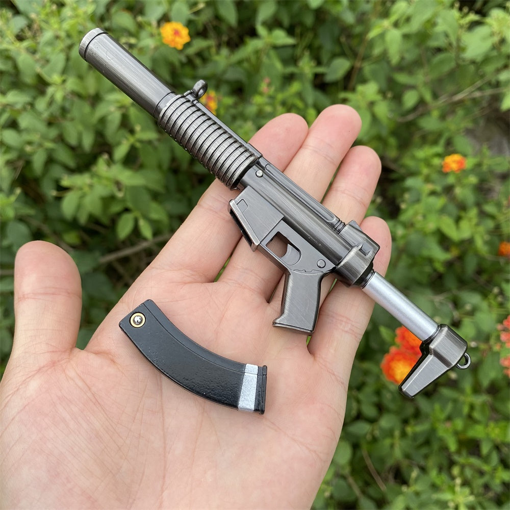 Miniature Metal Suppressed SMG Mp5 SSD 16CM/6.2"