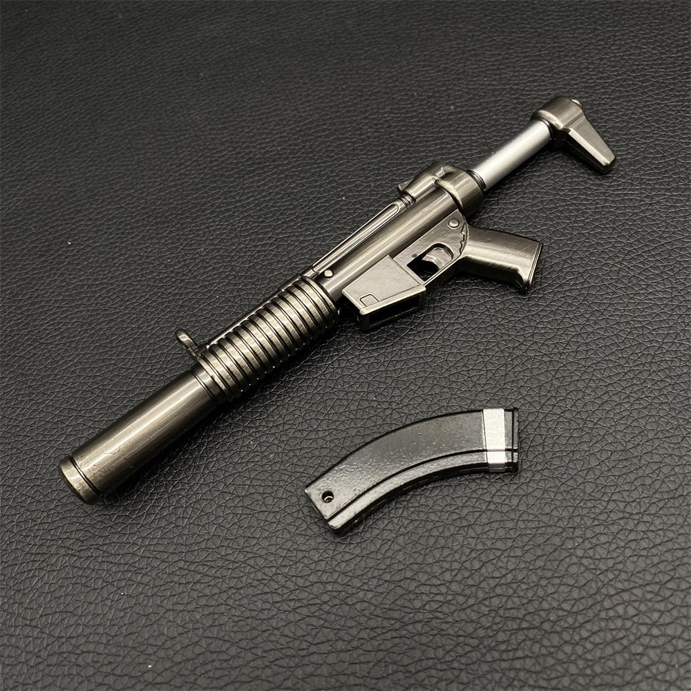 Miniature Metal Suppressed SMG Mp5 SSD 16CM/6.2"