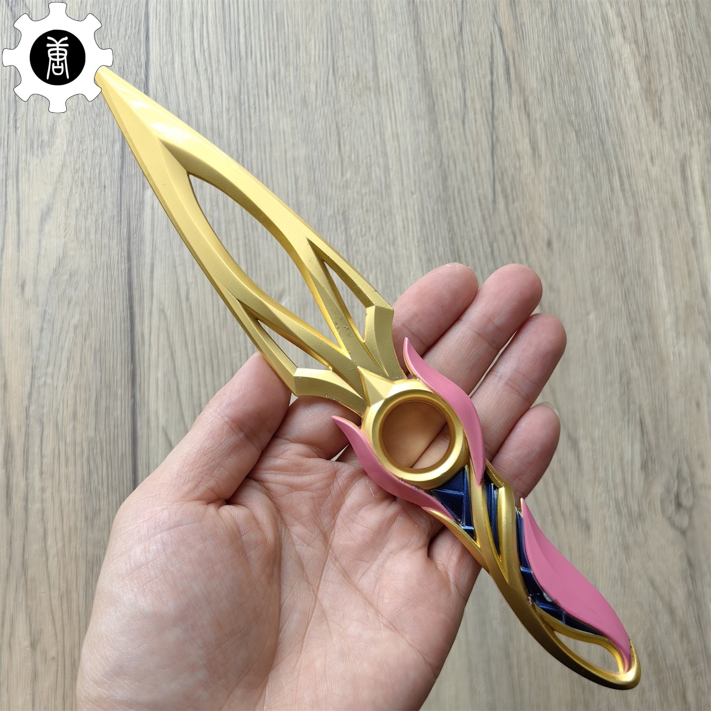 Mystbloom Kunai Smite Knife Blades Of Primordia Mini Metal Replica