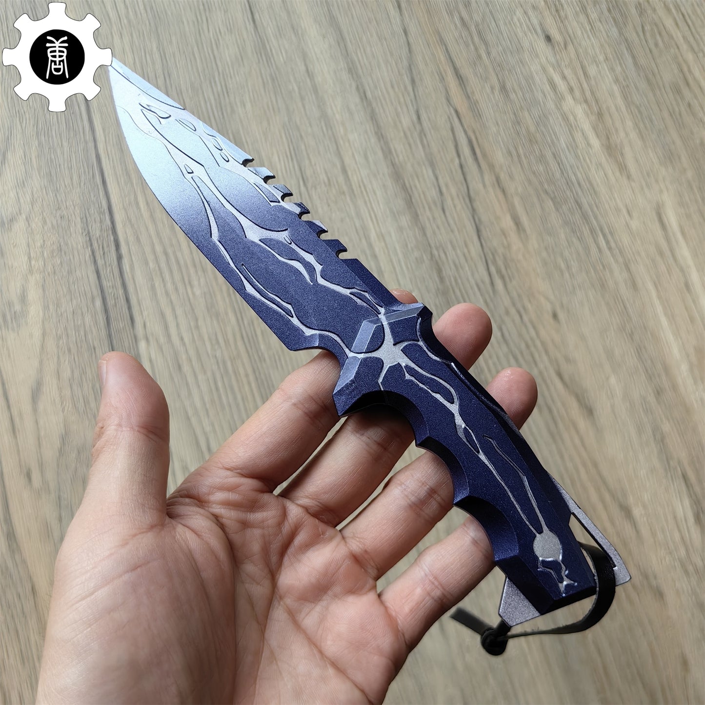 Mystbloom Kunai Smite Knife Blades Of Primordia Mini Metal Replica