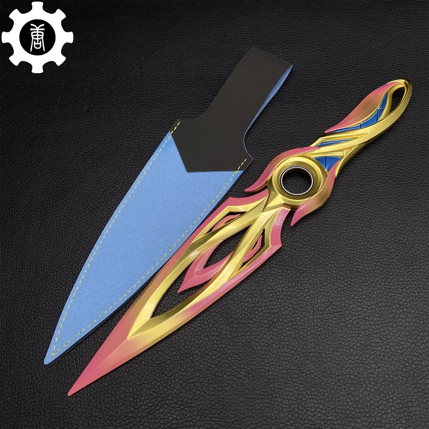 Metal Dull Blade Mystbloom Kunai 11'' Game Prop USA Stock