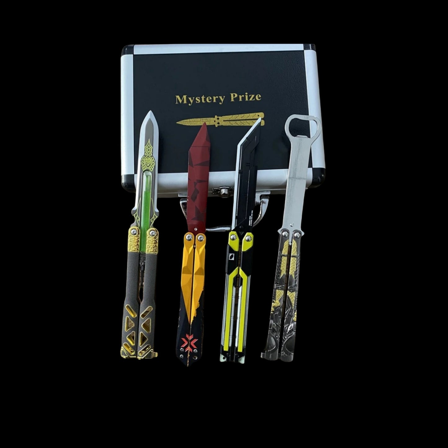 Super Worth 4 In 1 Balisong Mystery Prize Box