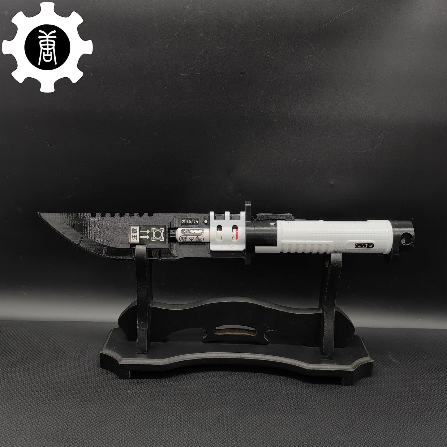 3D Printed Neurotoxin Combat Knife Cosplay Prop