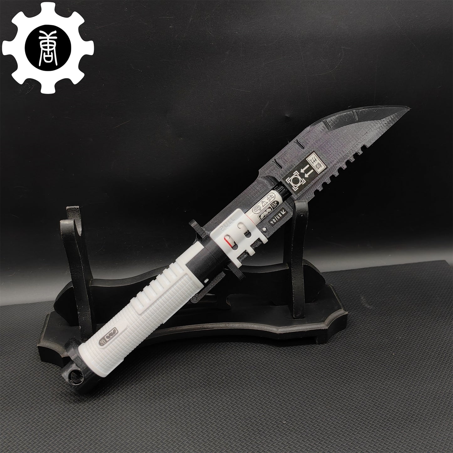3D Printed Neurotoxin Combat Knife Cosplay Prop