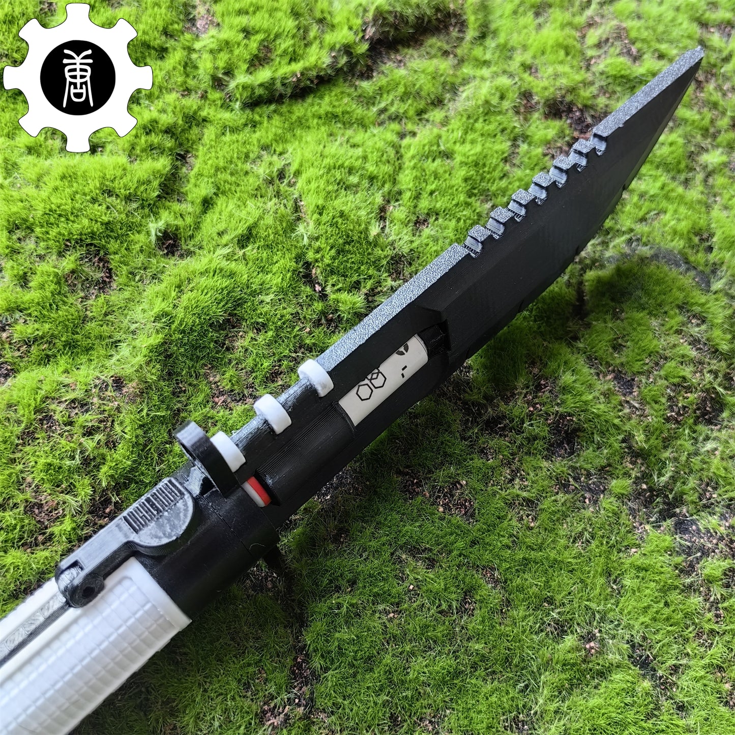 3D Printed Neurotoxin Combat Knife Cosplay Prop