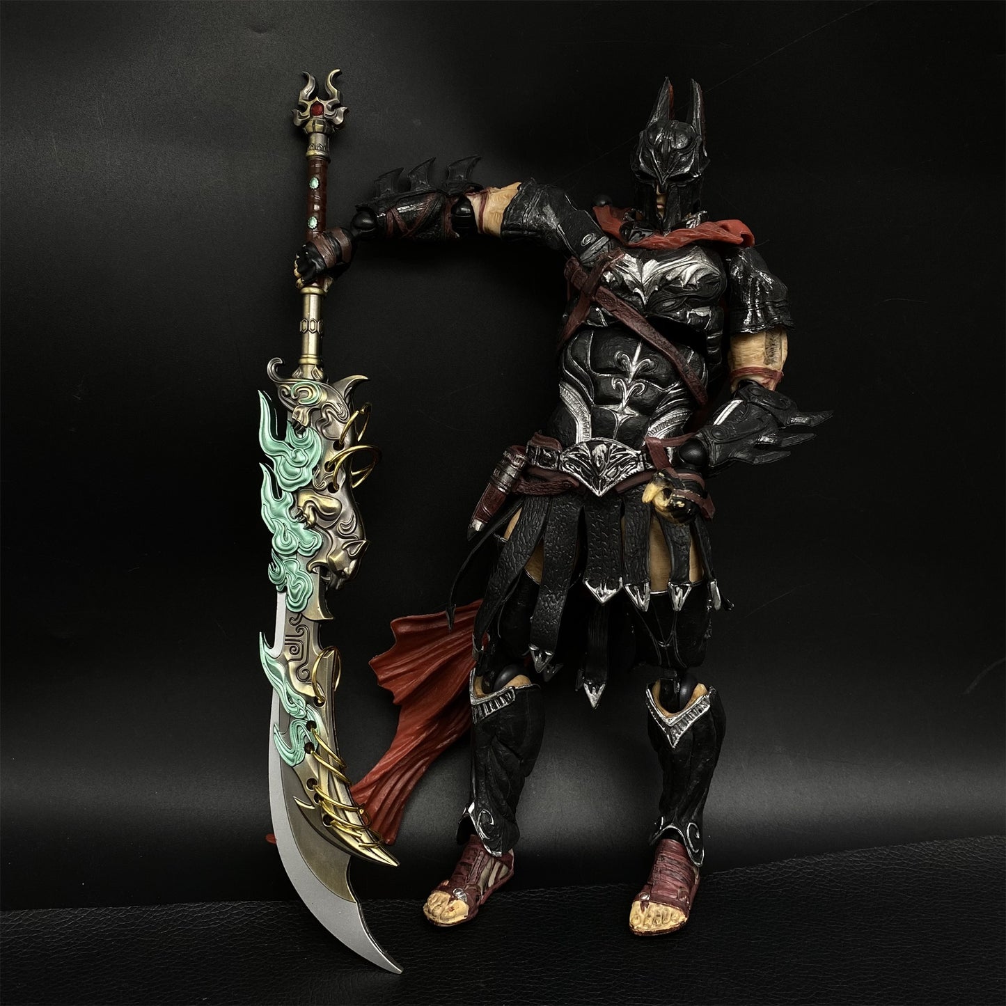 Cold Weapon Zhu Yin Nine-ring Broadsword Metal Replica
