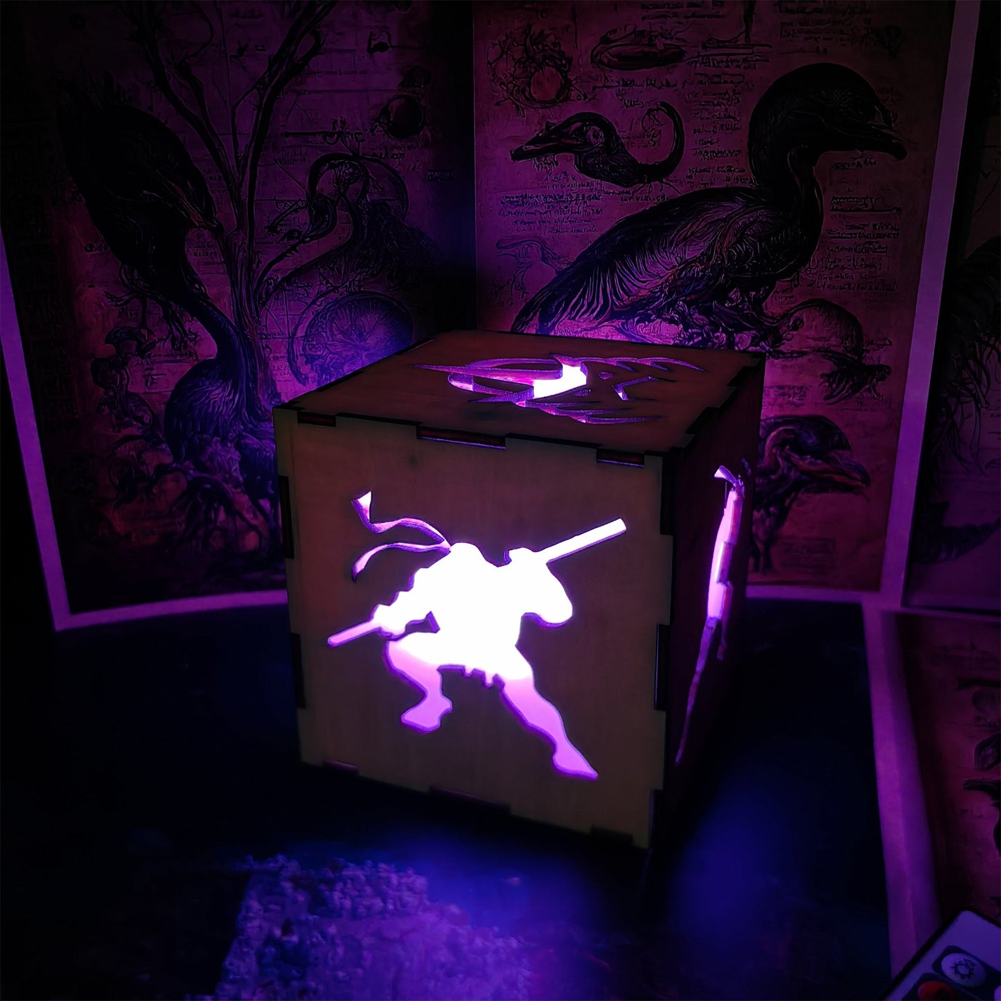 Ninja Turtles Inspired Night Light