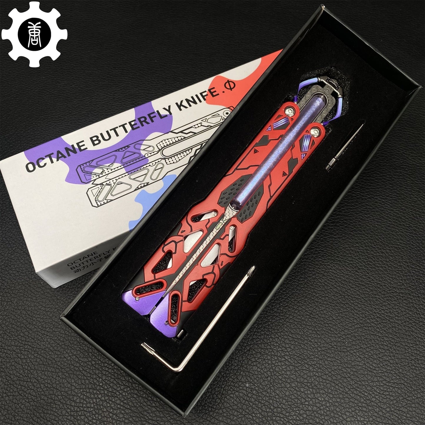 Octane Heirloom Recolor & V3 Balisong 2 In 1 Pack