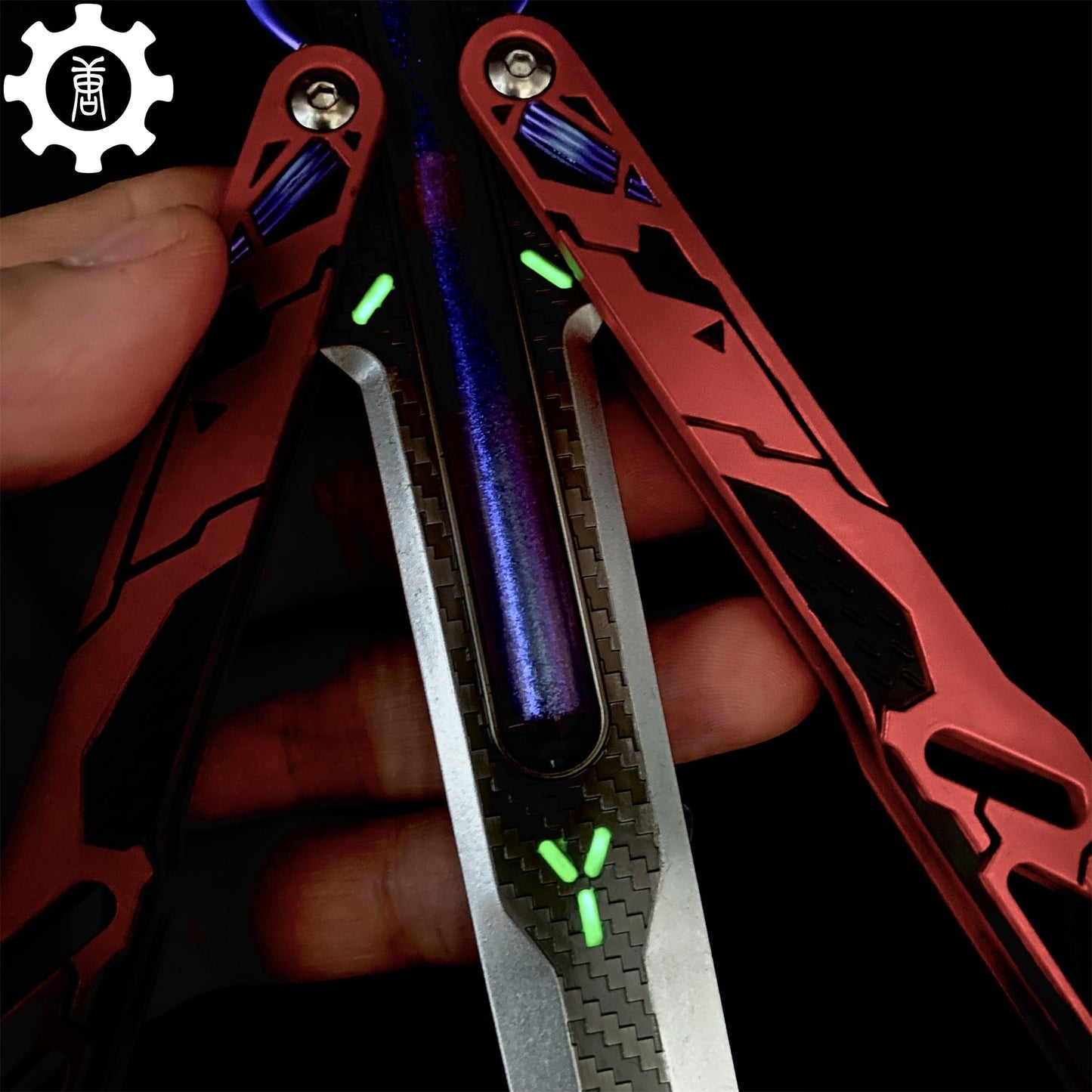 Octane Heirloom Recolor & V3 Balisong 2 In 1 Pack