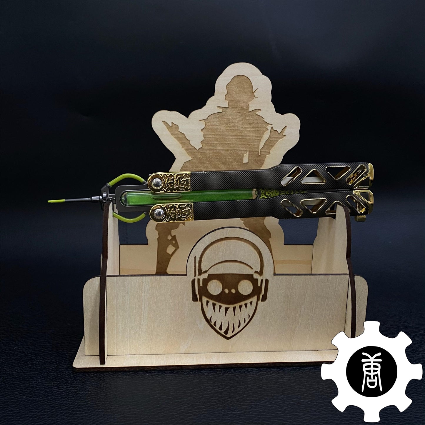 Octane Heirloom V3 Real Liquid Tube Octane Balisong Metal Replica