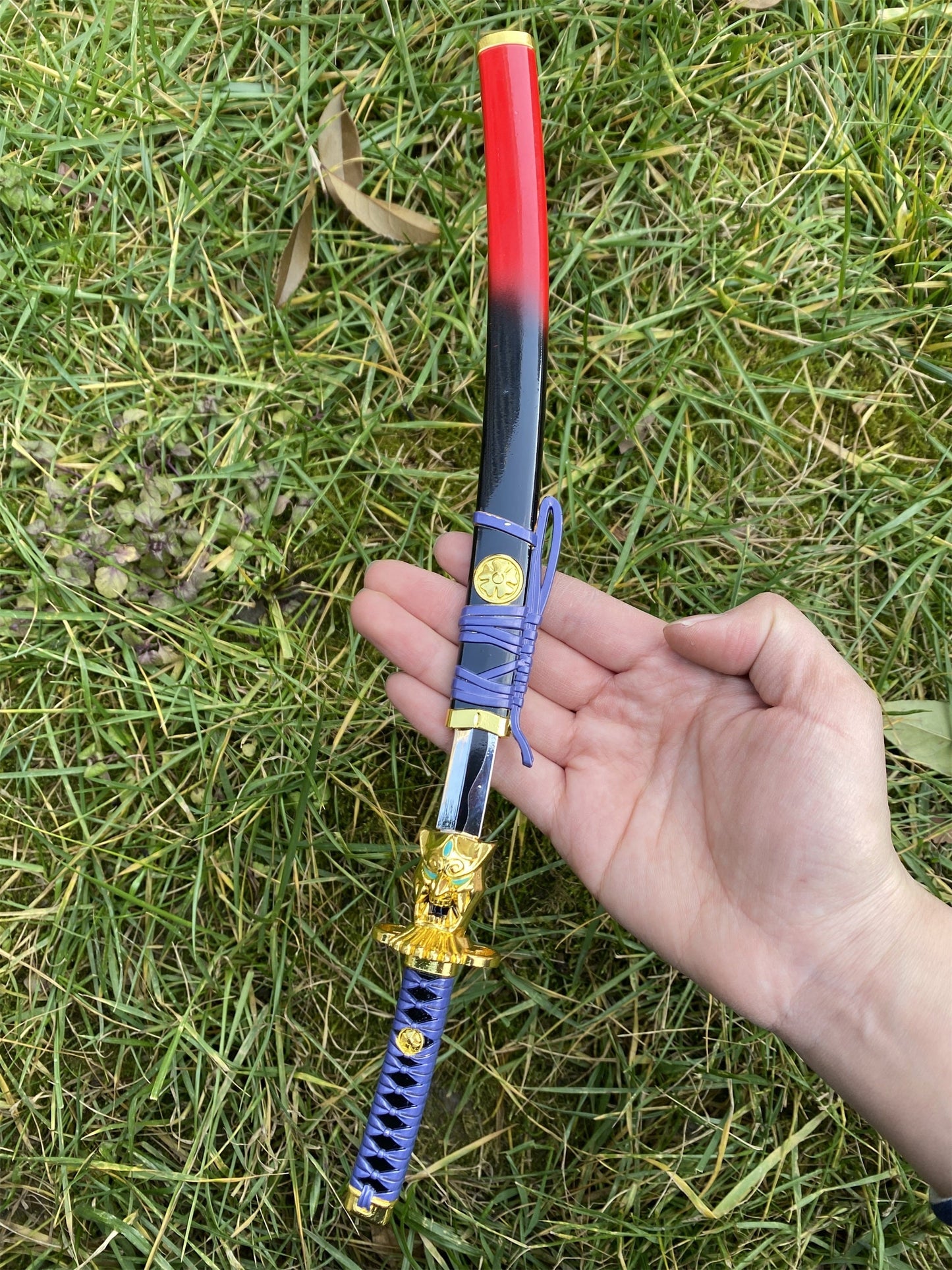 Metal Val Oni Katana Onimaru Katana Replica 30CM/11.8"