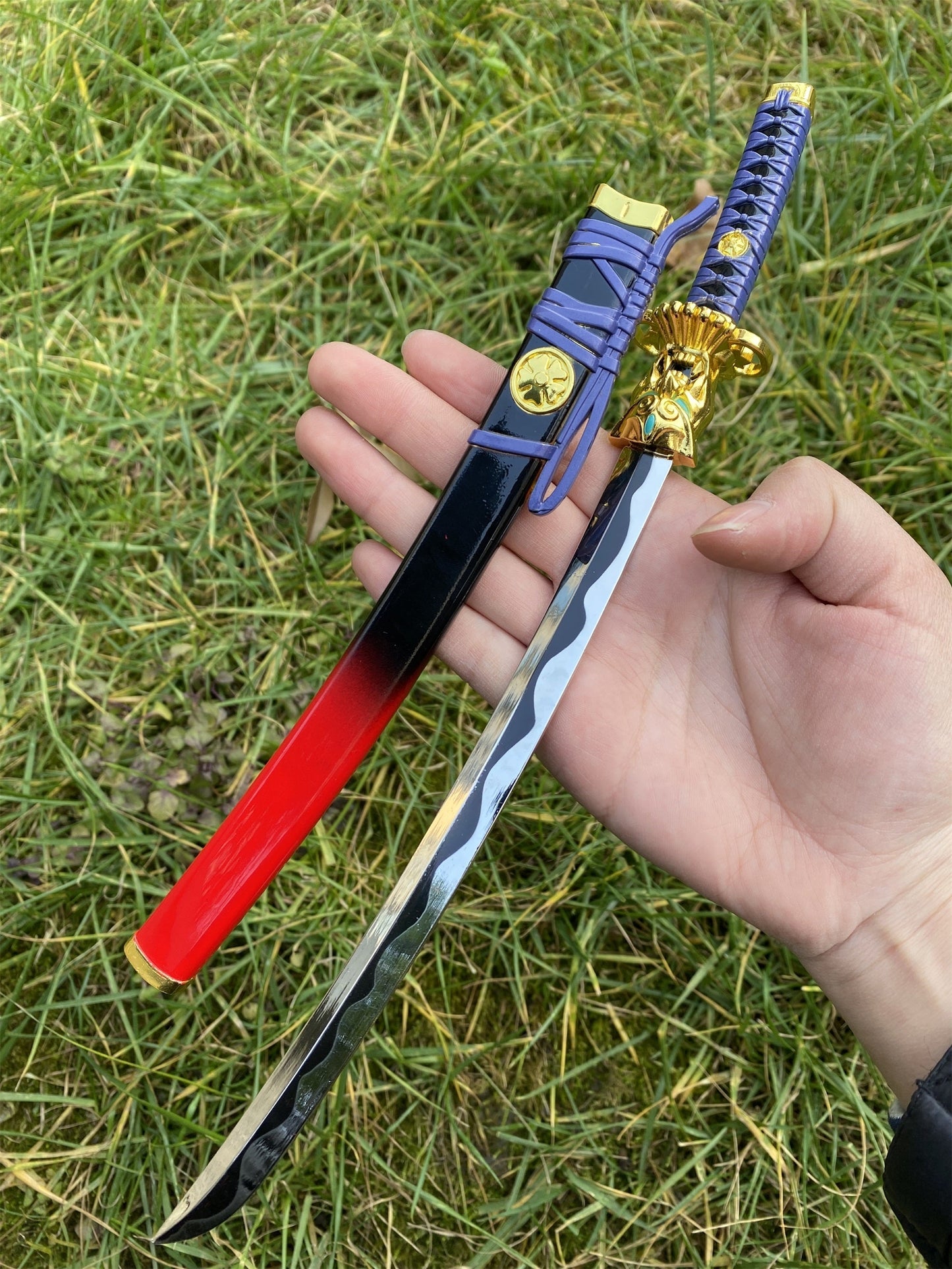 Metal Val Oni Katana Onimaru Katana Replica 30CM/11.8"