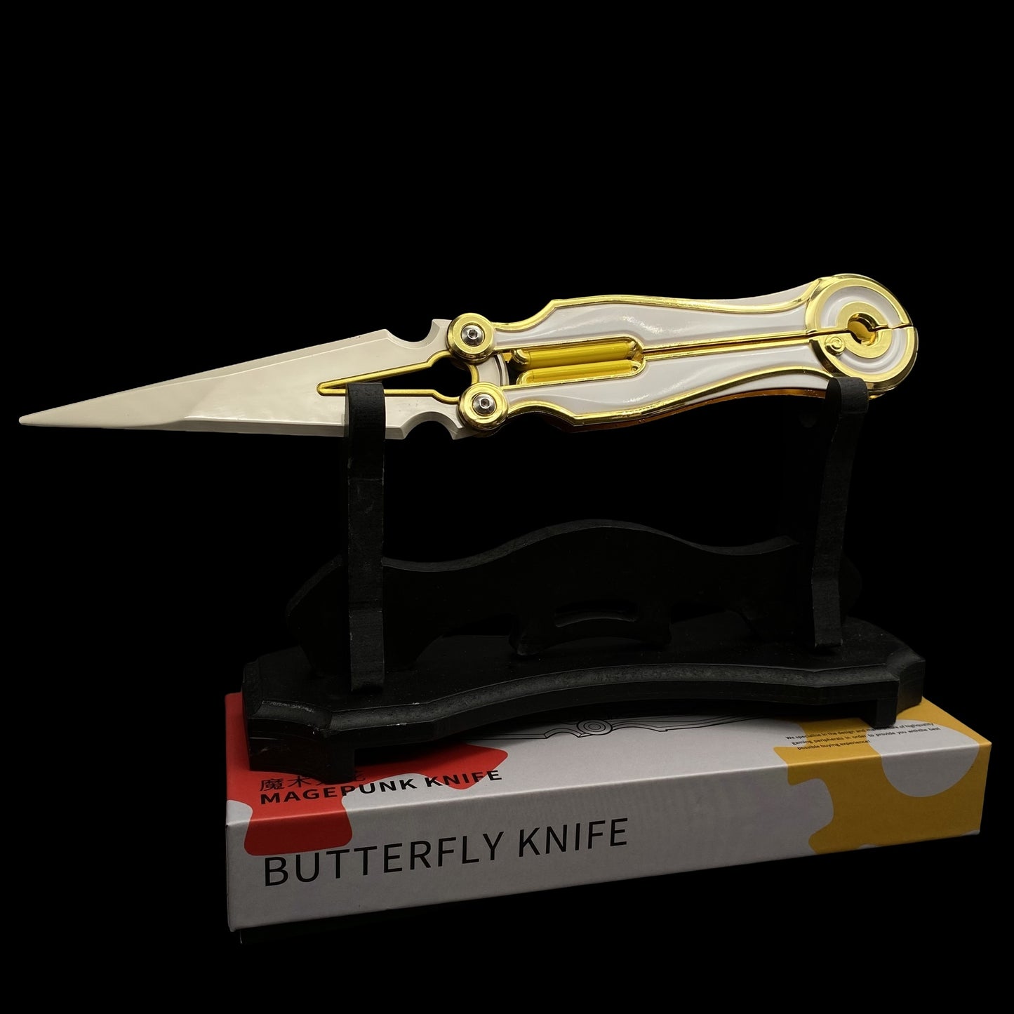 Metal Magepunk 3.0 Sparkswitch Knife Dull Blade Replica For Display