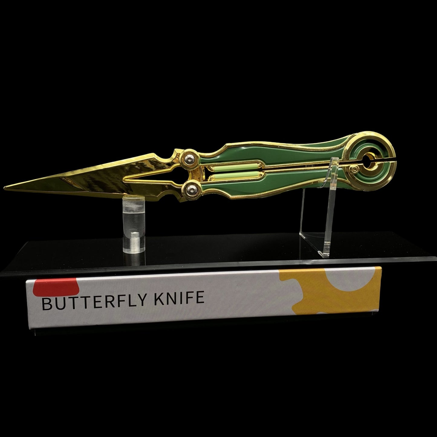 Metal Magepunk 3.0 Sparkswitch Knife Dull Blade Replica For Display
