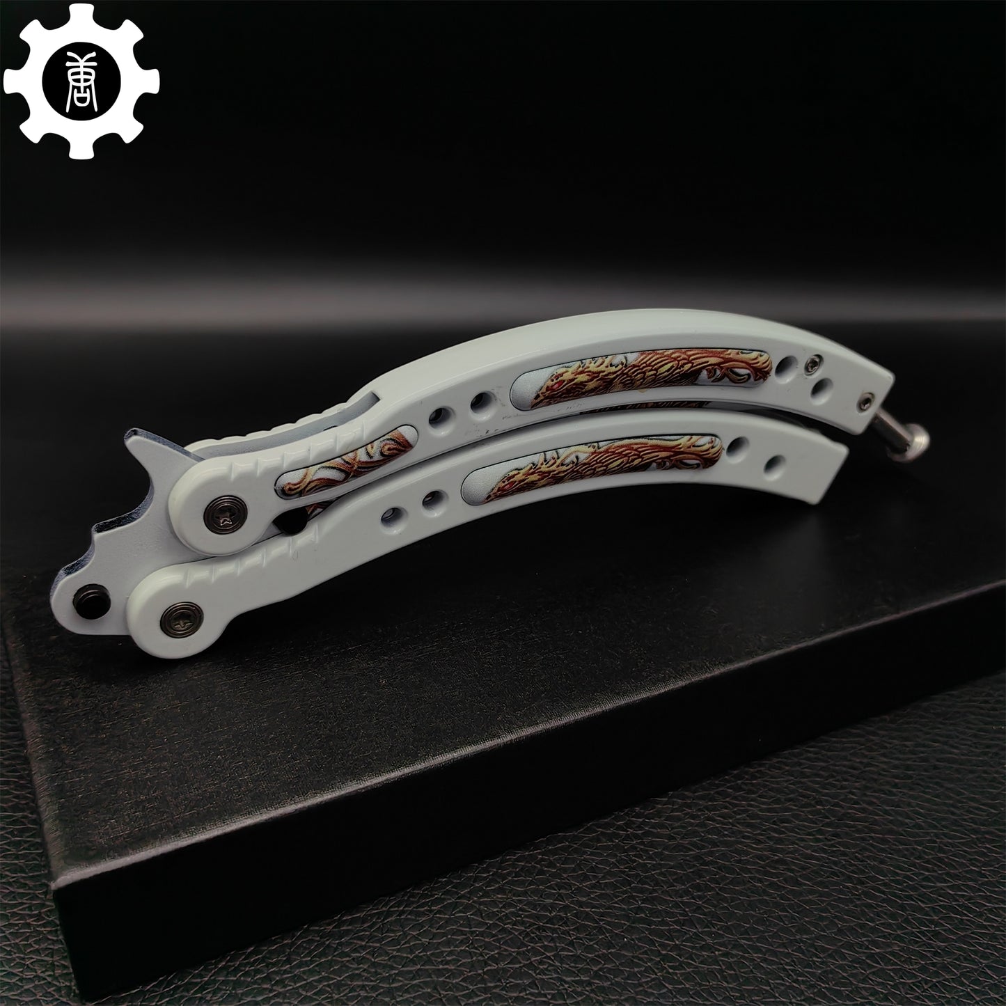 Phoenix Balisong Metal Butterfly Knife Game Prop