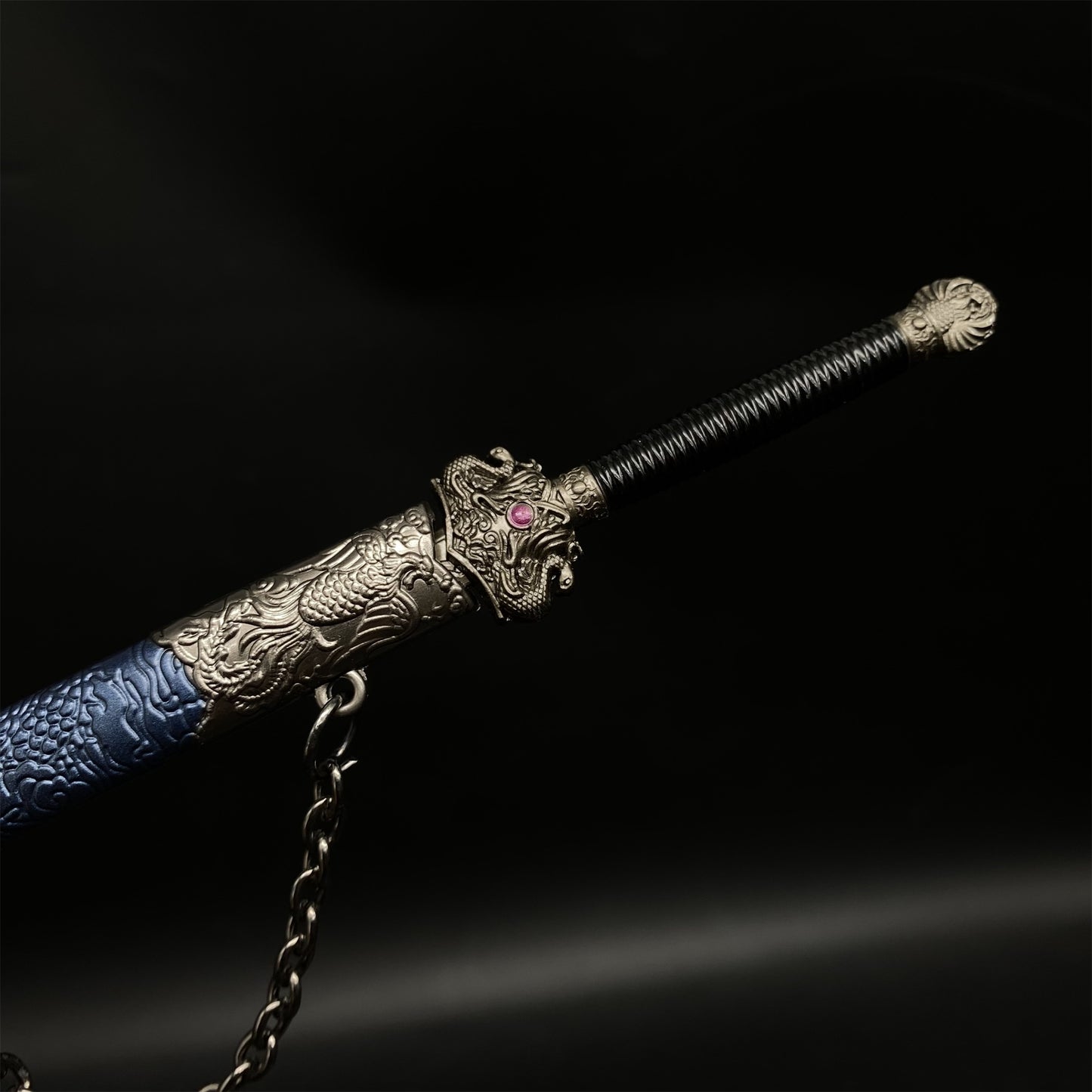 Phoenix Seeking A Mate Sword Metal Miniature