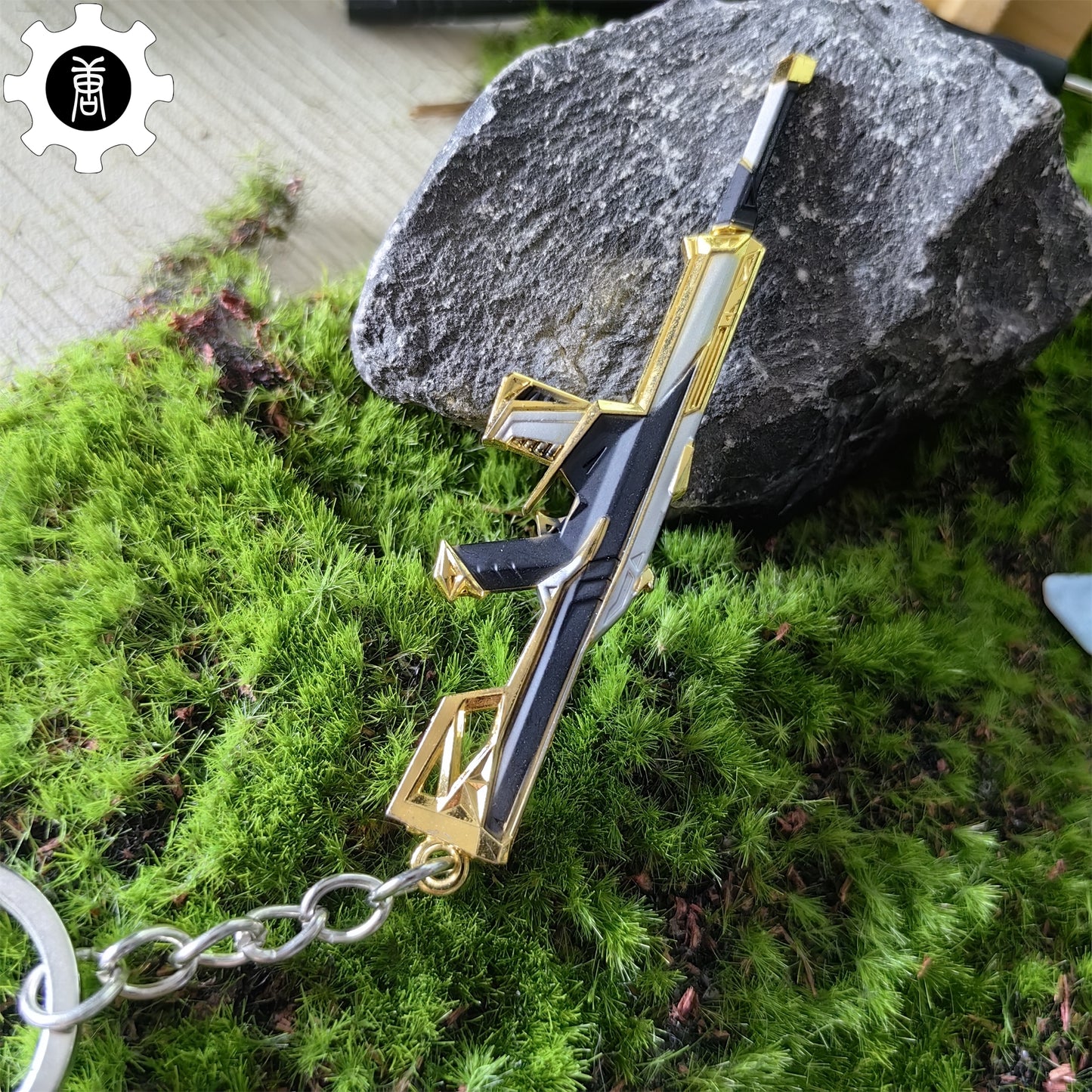 Mini Prime 2.0 Phantom Gun Metal Keychain