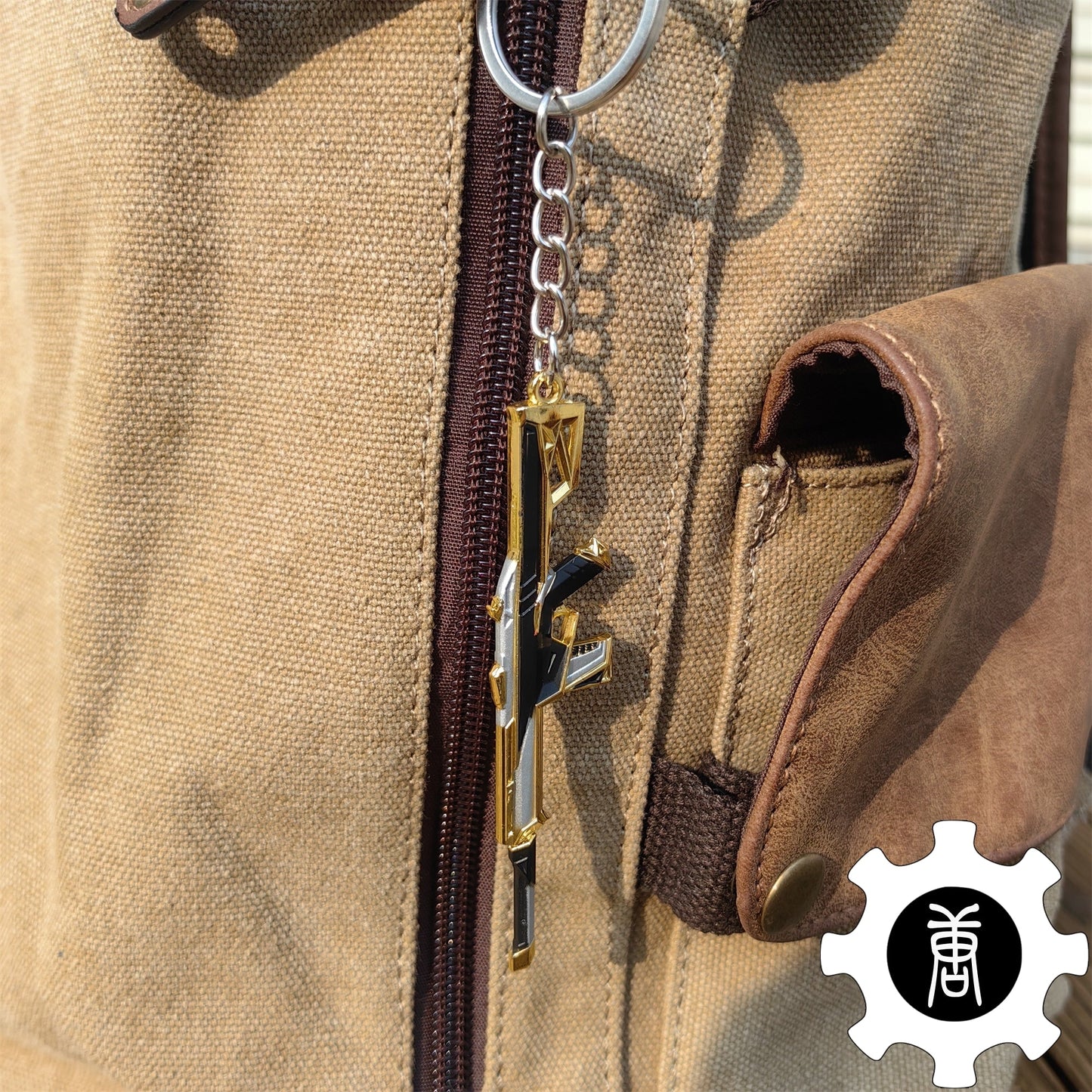 Prime Skin Keychain Weapon Keychain Backpack Decor Game Props