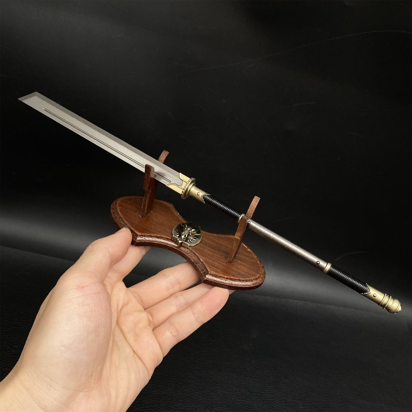 Ancient China PoDao Simple Broadsword Metal Replica