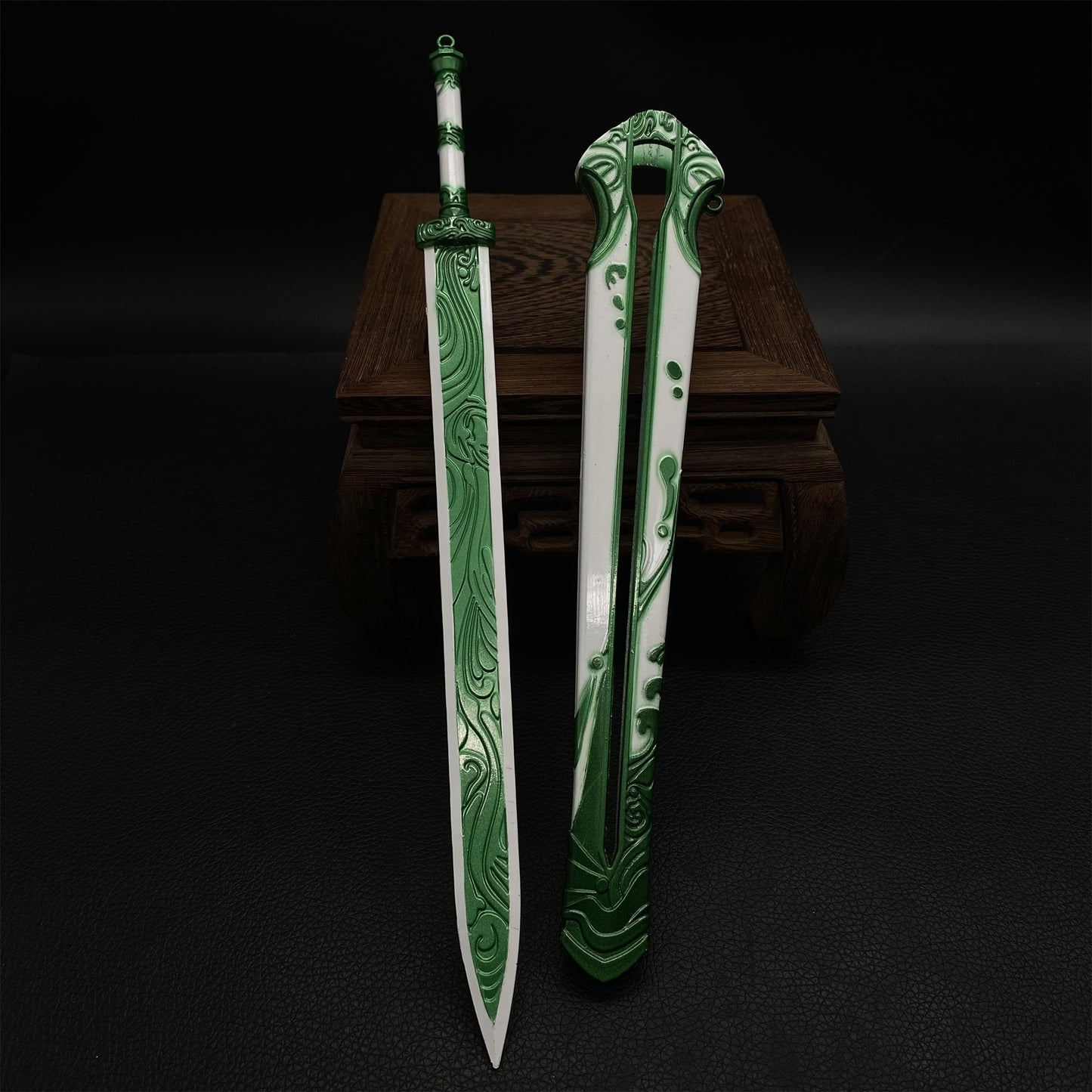 Metal QingTian Sword Metal Replica 11.8''