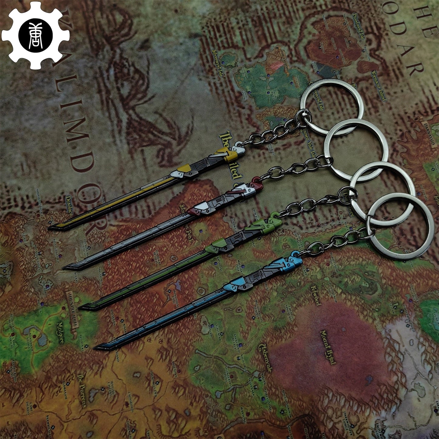 Metal RGX Blade Tiny KeyChain Pendant