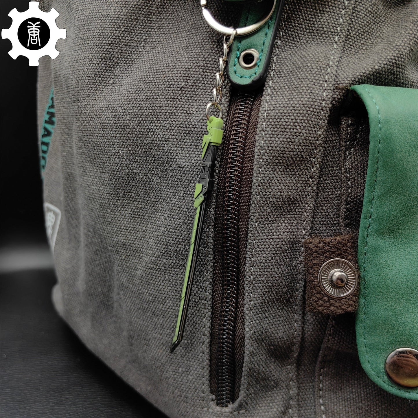 Metal RGX Blade Tiny KeyChain Pendant