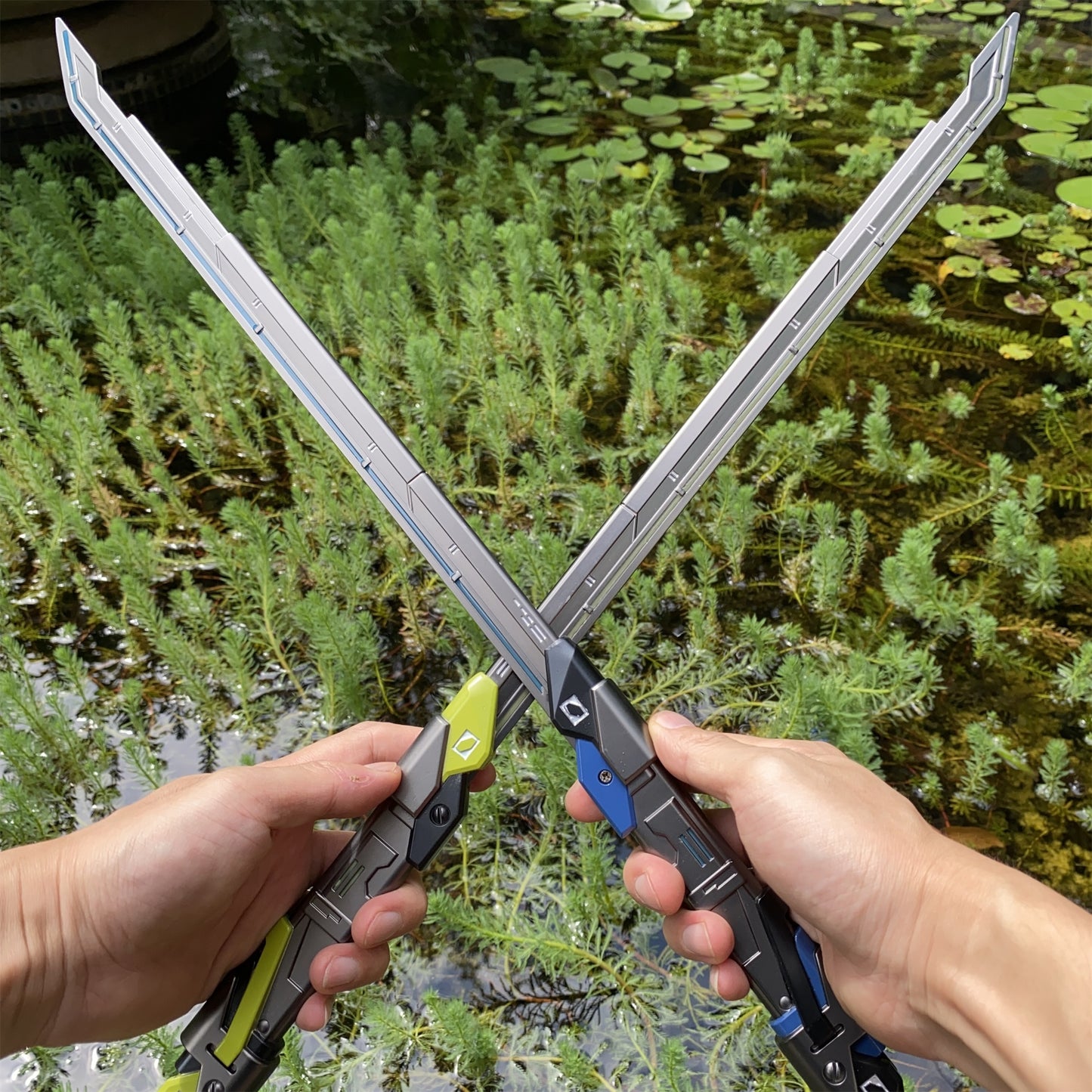 Blue RGX Blade Luminous Blunt Blade Collection Art