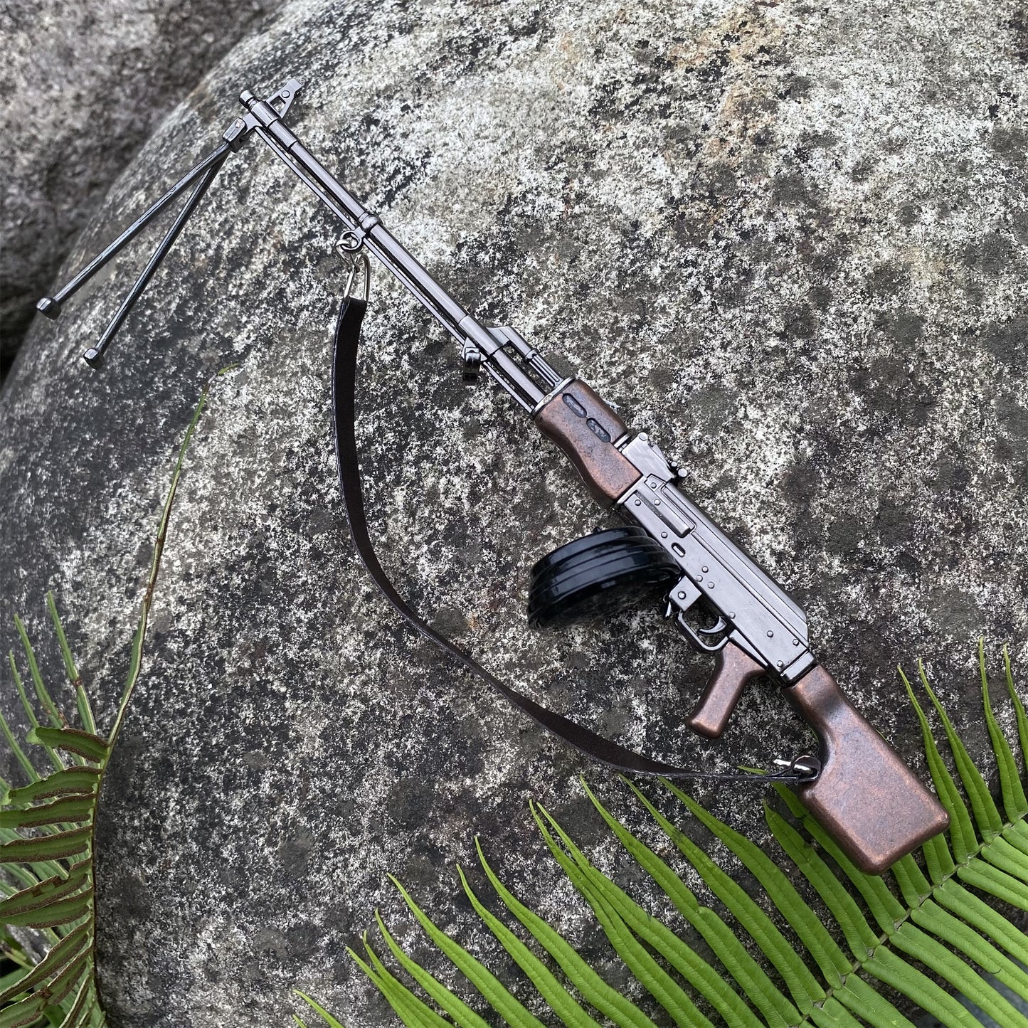 Metal AK-47 Assault Rifle RPK Light Machine Type-81 China 56 AK Gun Miniature