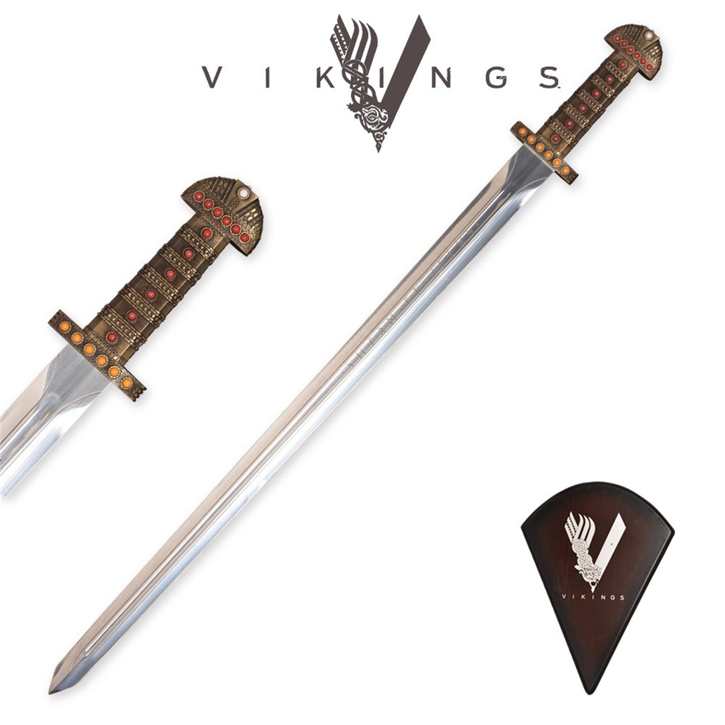 Viking Sword of Ragnar Lothbrok Life-size Metal Replica