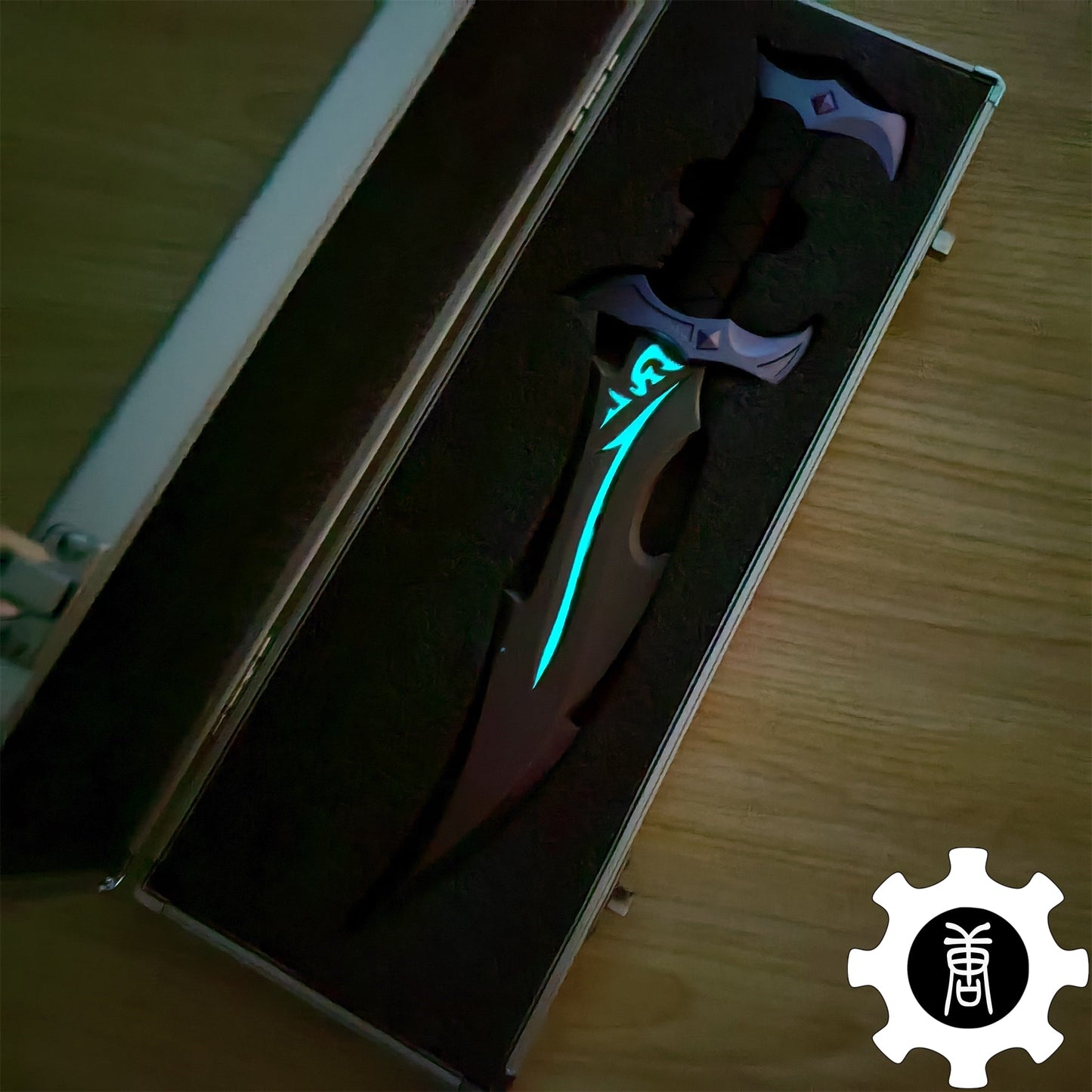 Game Reaver Knife Metal Blunt Blade Dagger Prop Replica