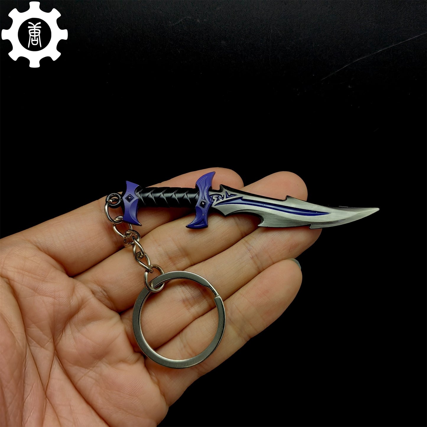 Mini Reaver Knife Tiny Metal Keychain