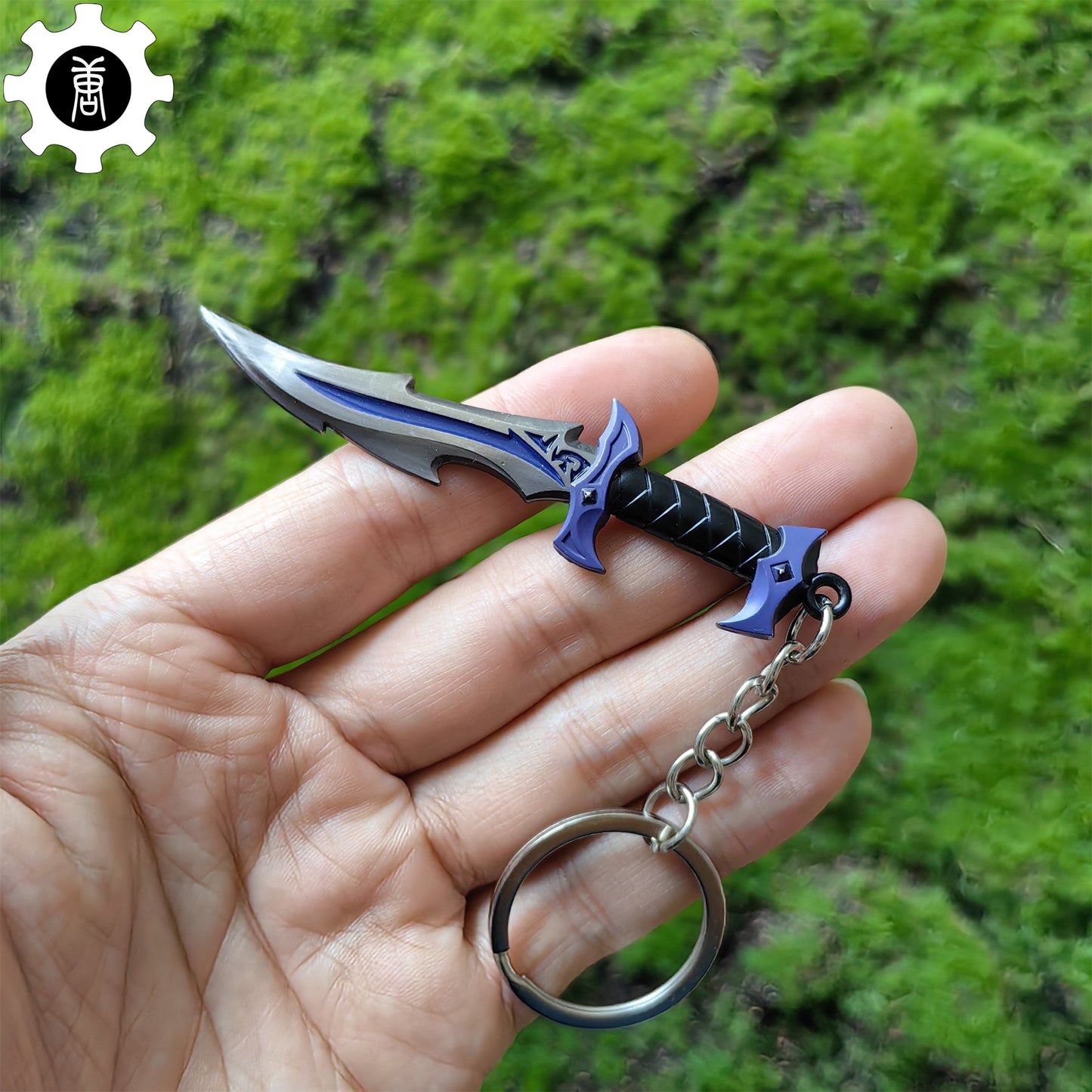 Mini Reaver Knife Tiny Metal Keychain