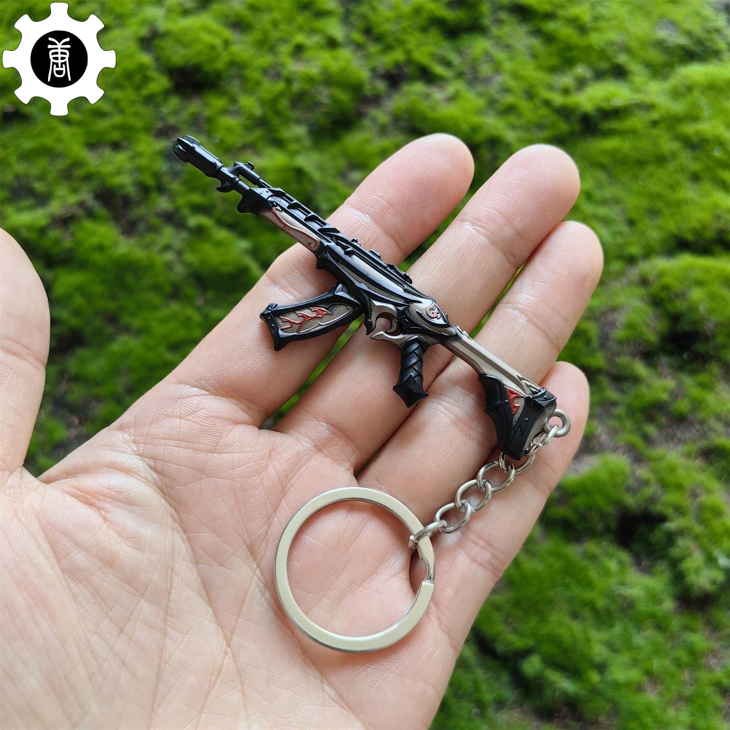 Metal Reaver Vandal Gun Tiny Keychain Pendant