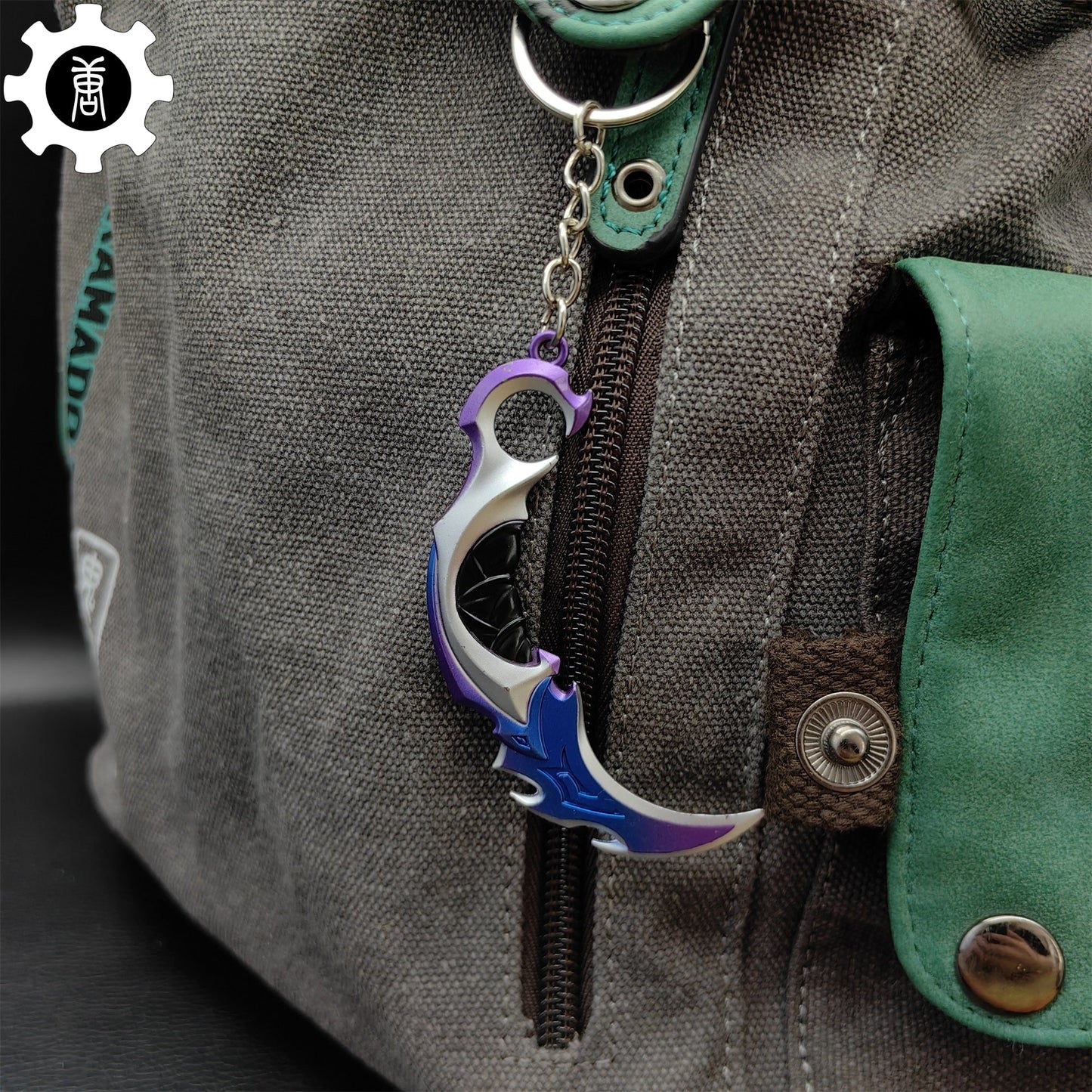 Reaver, EP 5 Karambit Tiny Keychain Metal Pendant