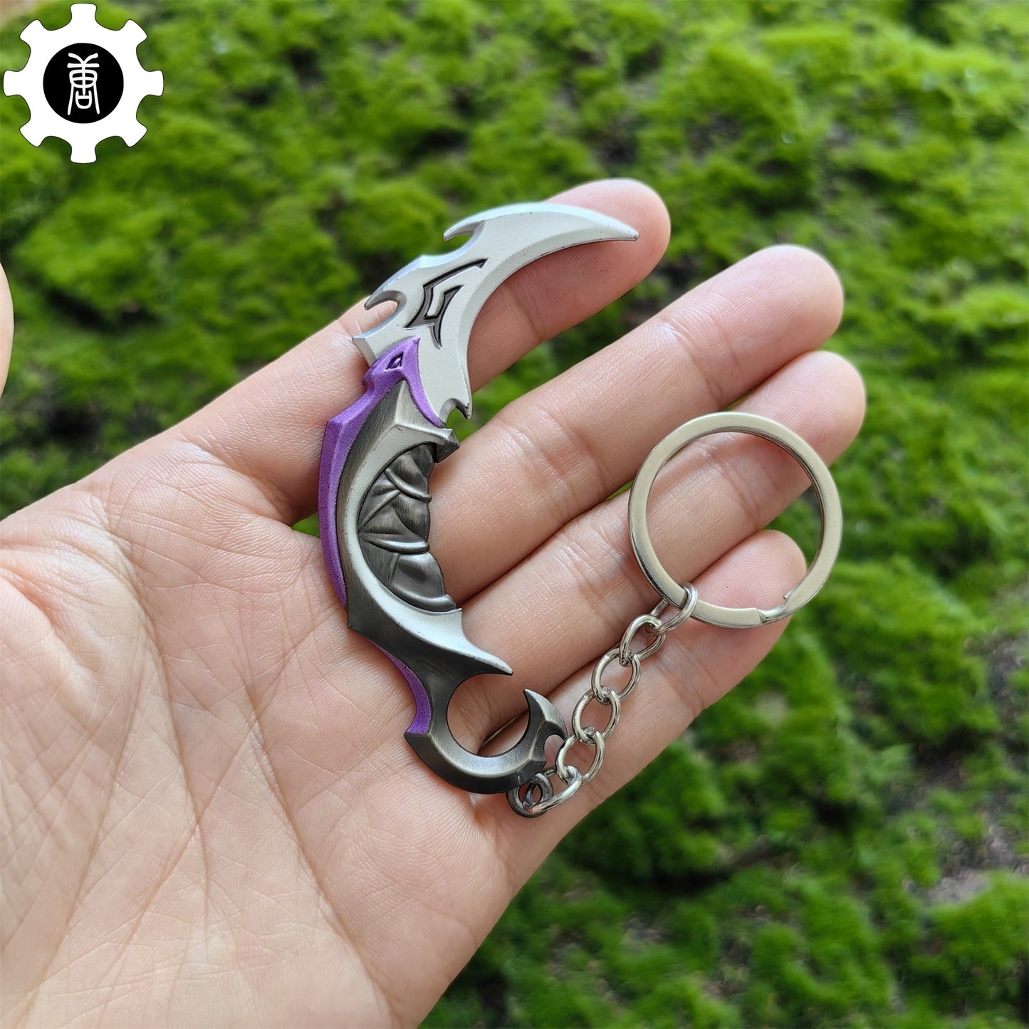 Reaver, EP 5 Karambit Tiny Keychain Metal Pendant