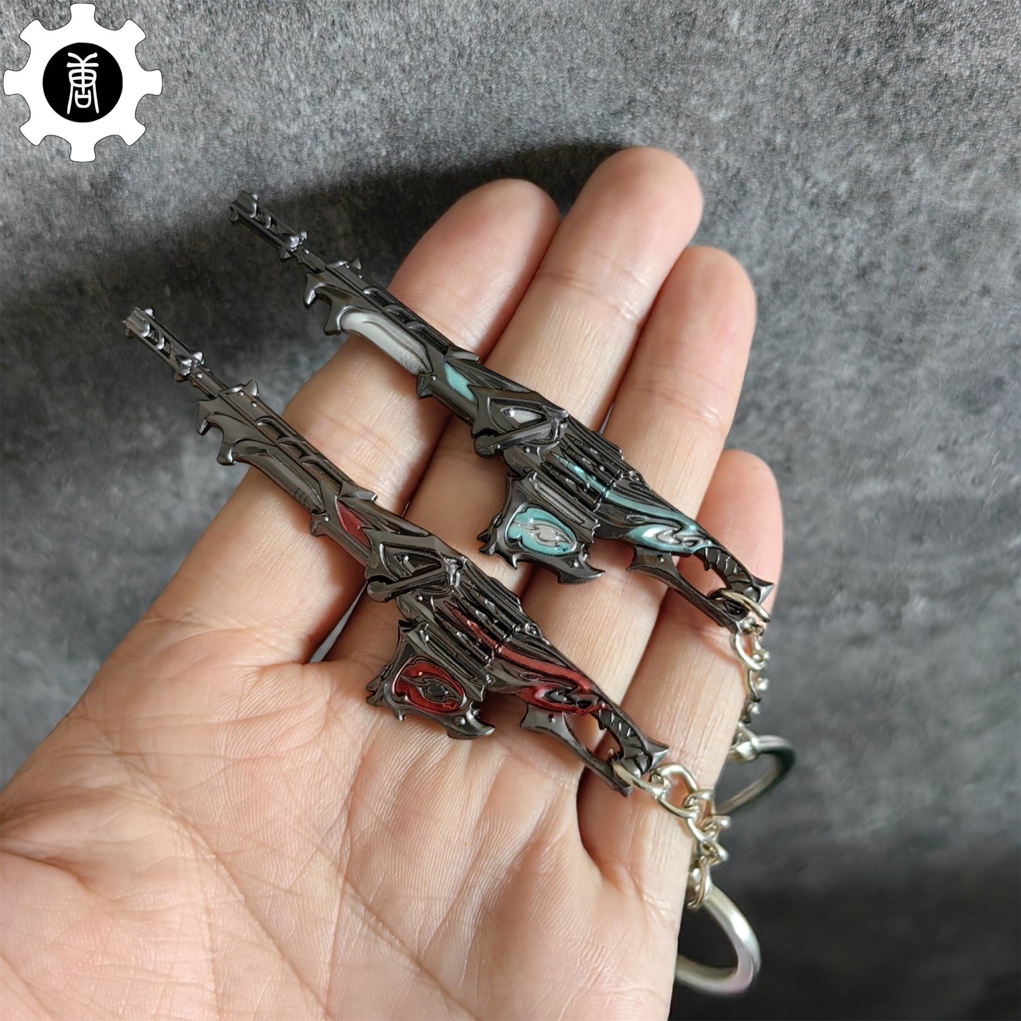 Metal Reaver EP 5 Odin Gun Tiny KeyChain Pendant