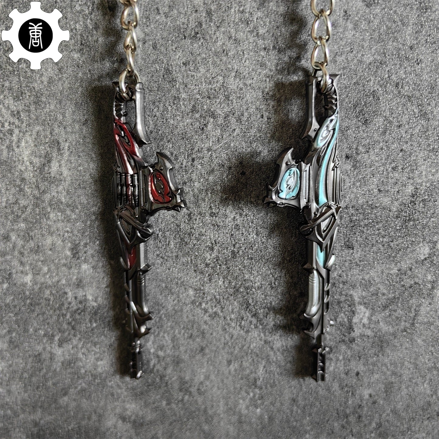 Metal Reaver EP 5 Odin Gun Tiny KeyChain Pendant
