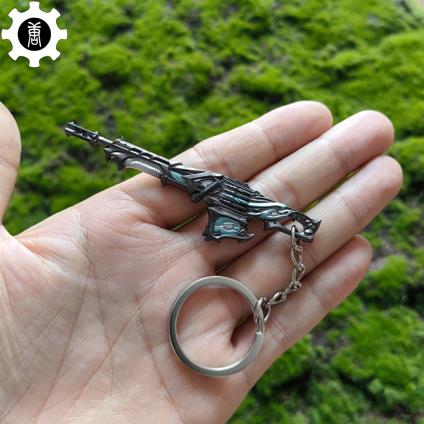Metal Reaver EP 5 Odin Gun Tiny KeyChain Pendant