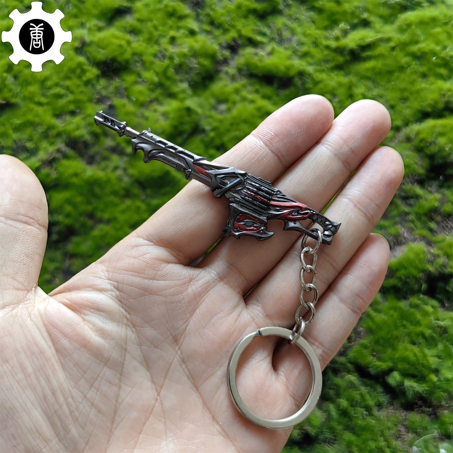 Metal Reaver EP 5 Odin Gun Tiny KeyChain Pendant