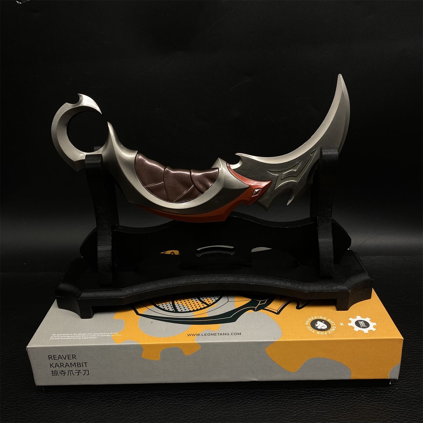 Reaver Karambit Metal Blunt Blade Trainer Cosplay Prop Game Replica