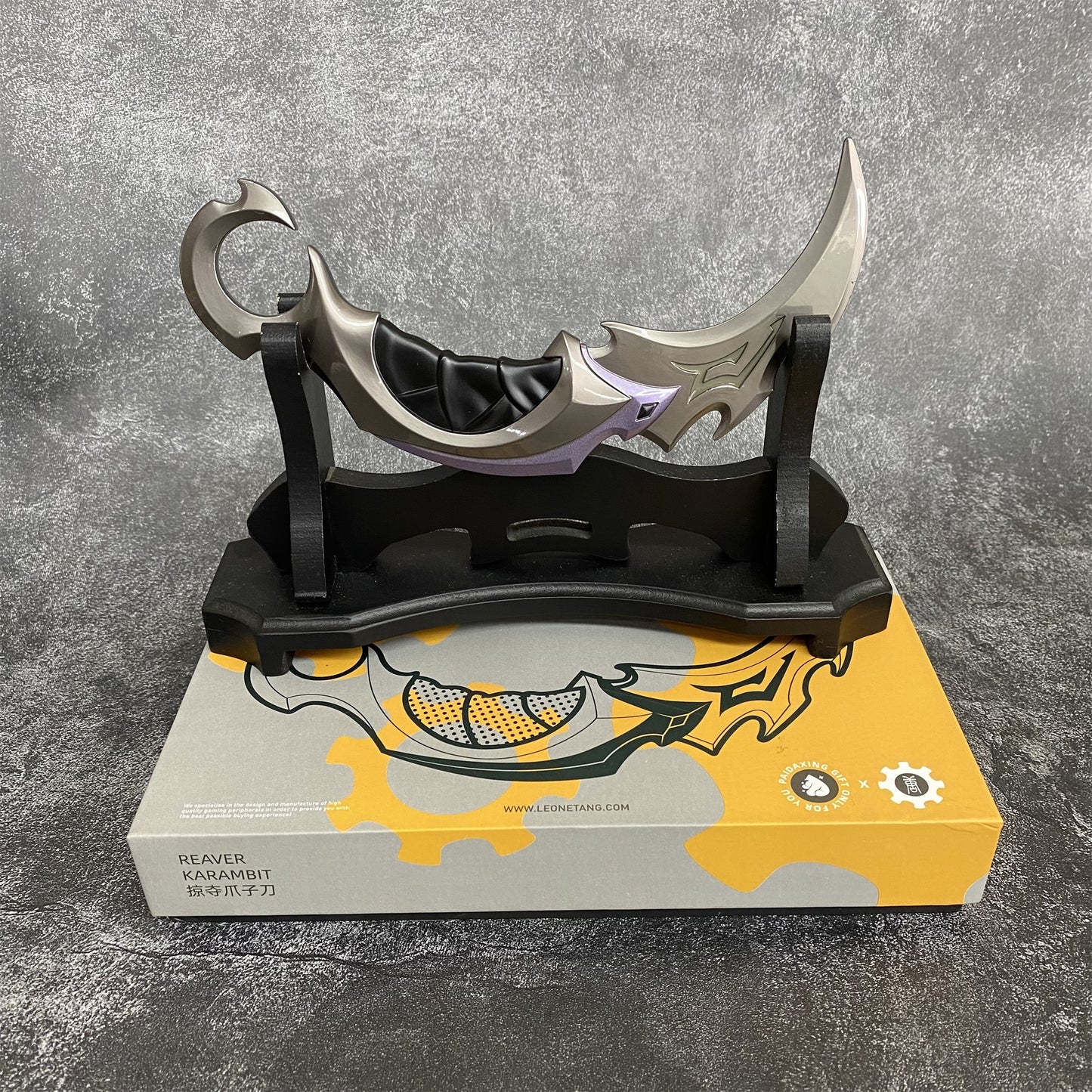 Metal Reaver Karambit Blunt Blade Trainer Cosplay Prop