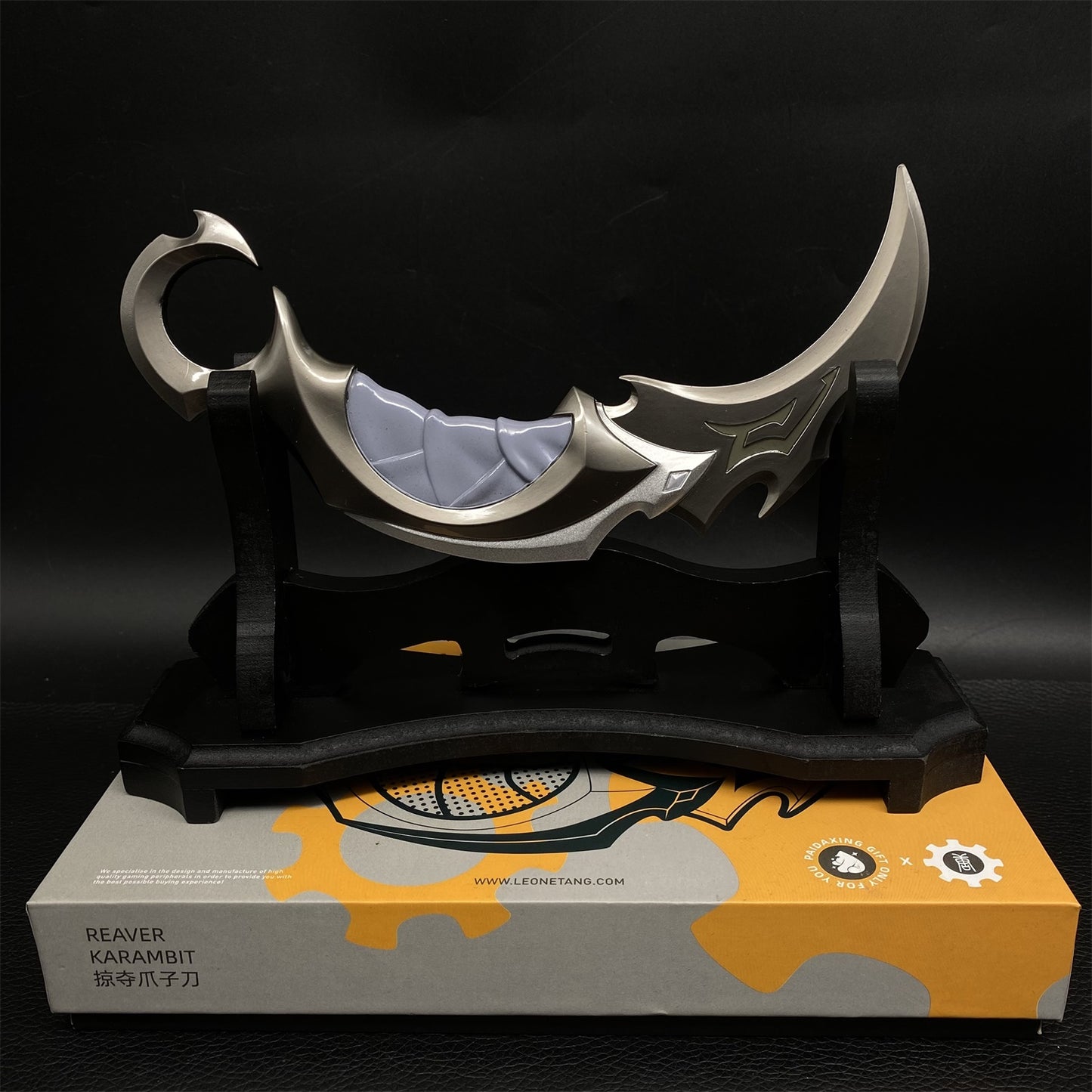 Reaver Karambit Metal Blunt Blade Trainer Cosplay Prop Game Replica