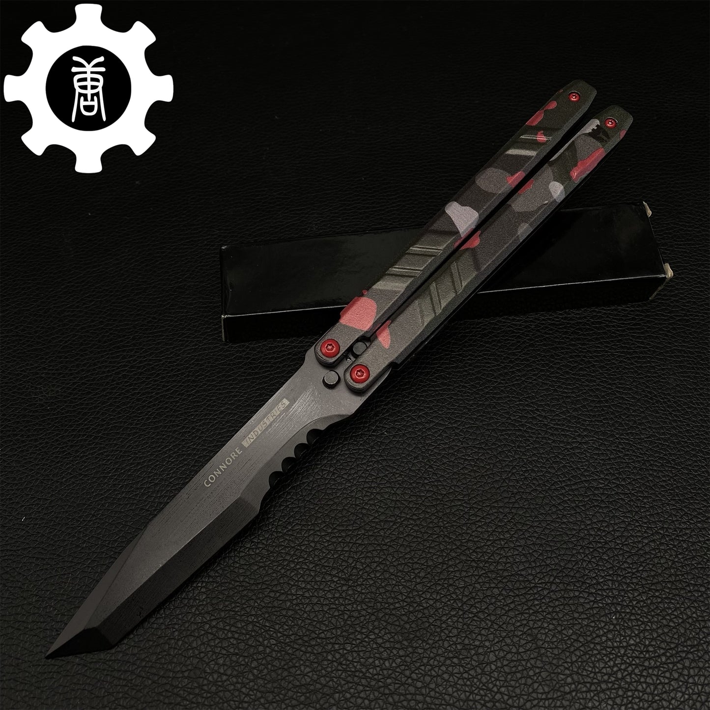 IRL Recon Knife Blunt Blade BalisongTrainer
